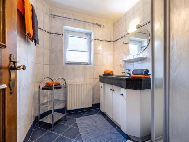 Badezimmer mit Dusche